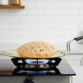 PeetalKraft Golden Heavy Duty Brass Roti Tawa Teflon Free 1Kg Size 40X25X3 Cm Weight 1000 Grams